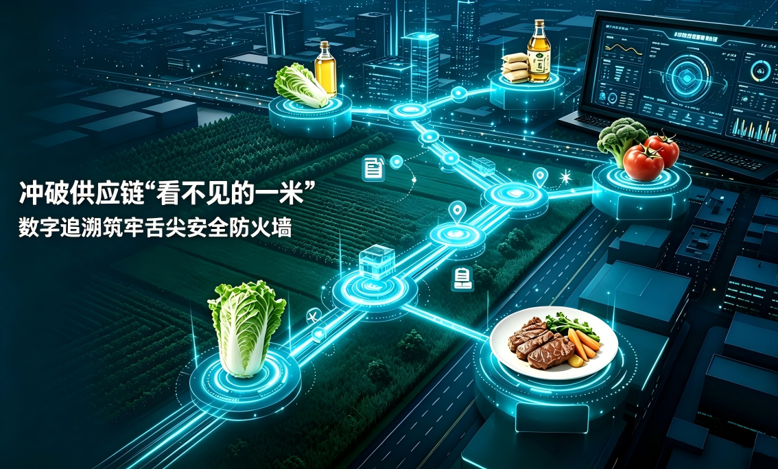 冲破供应链“看不见的一米”，数字追溯筑牢舌尖安全防火墙